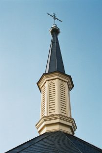 Laterne aus Blech Kirche am Neuendorfer Anger Potsdam