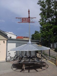 Turmbekrönung Mälzerei Angermünde